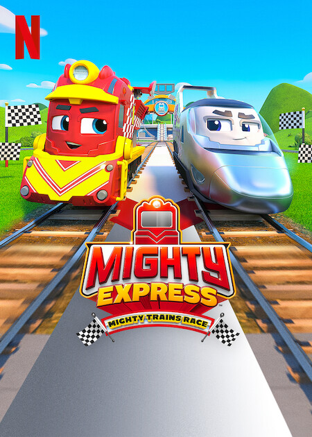 دانلود انیمیشن دیدنی مسابقه قطارهای مایتی اکسپرس Mighty Express: Mighty Trains Race 2022